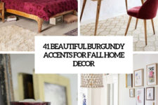 26 beautiful burgundy accents for fall home decor cover