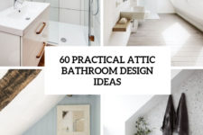 60 practical attic bathroom design ideas cover