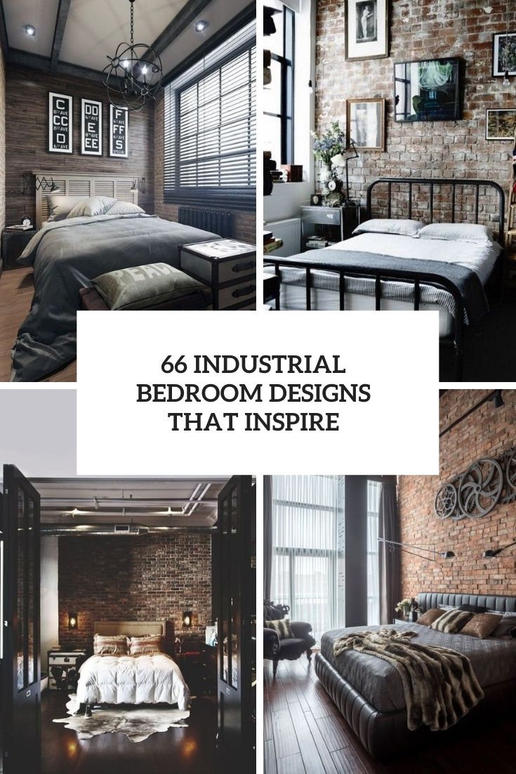 industrial bedroom designs that inspire
