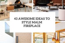 43 awesome ideas to style malm fireplace cover