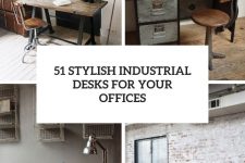 51 stylish industrial desks for your offices cover