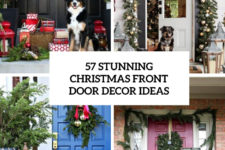 57 stunning christmas front door decor ideas cover