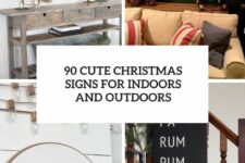 90 cute christmas signs for indoors and outdoors cover
