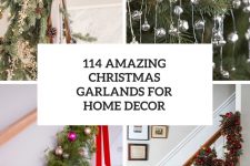 114 amazing christmas garlands for home decor cover