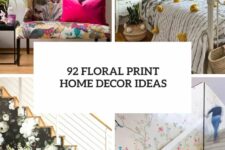 92 floral print home decor ideas cover