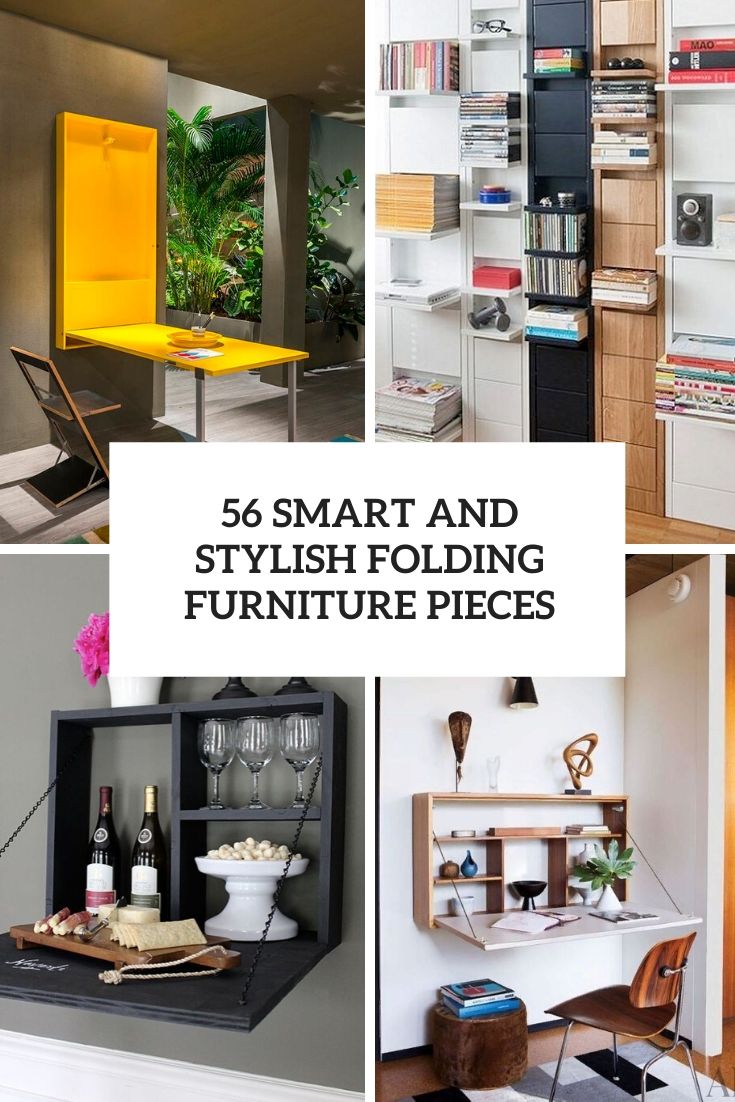 56 Smart And Stylish Folding Furniture Pieces