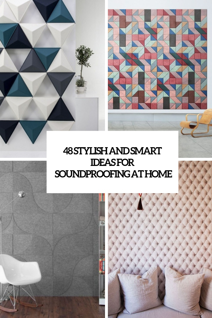 stylish and smart ideas for soundproofing at home