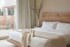 a cozy neutral bedroom design
