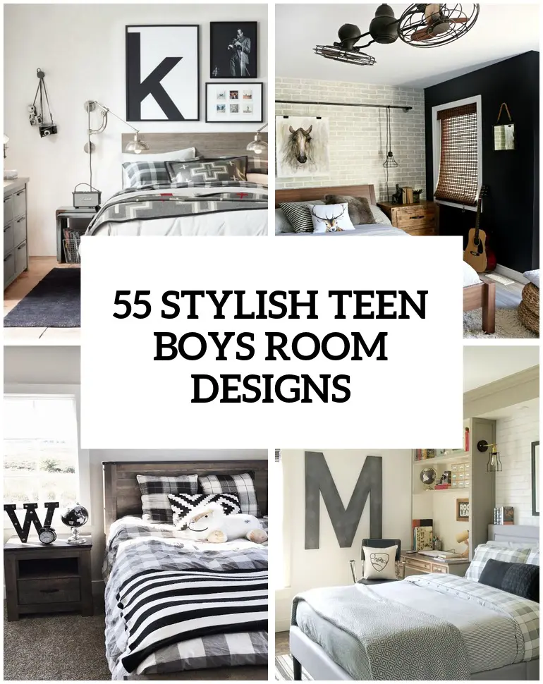 55 Modern And Stylish Teen Boys’ Room Designs