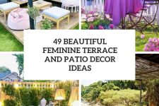 49 beautiful feminine terrace and patio decor ideas cover