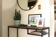 a stylish ikea hack for an entryway