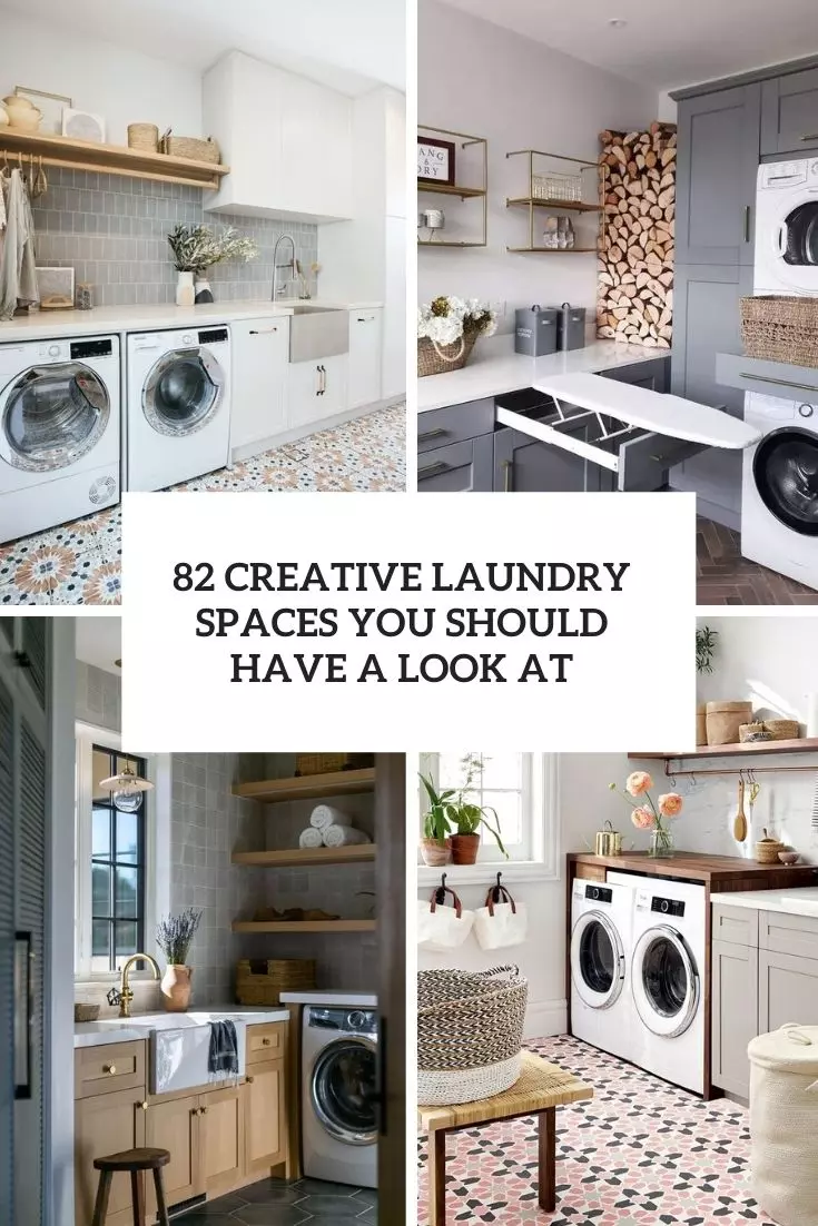 creative laundry spaces you should have a look at