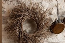 a twig wreath is a cool rustic idea for the fall and can be used not only in the fall but also in other seasons