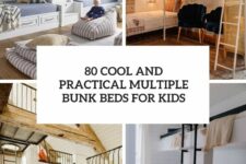 80 cool and practical multiple bunk beds for kids cover