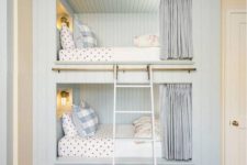a cozy and practical bunk bed design