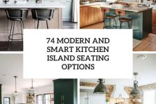 74 modern and smart kitchen island seating options cover