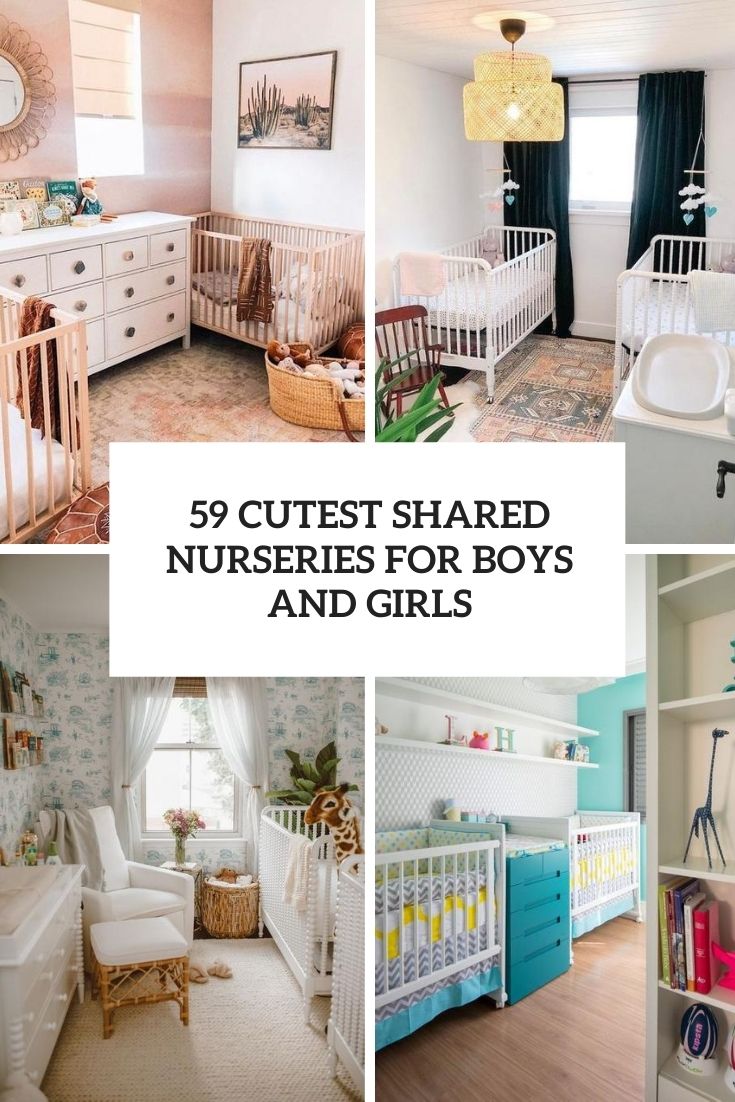 cutest shared nurseries for boys and girls