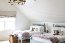 a lovely attic kids bedroom