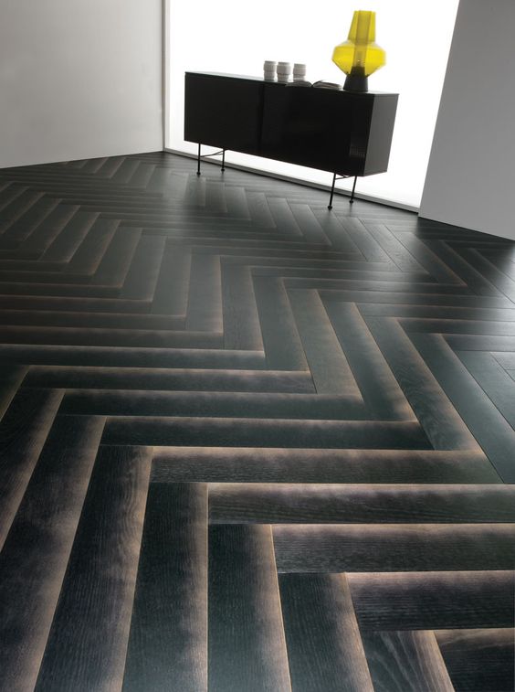 21 this wood flooring is designed to have a gradient shadow
