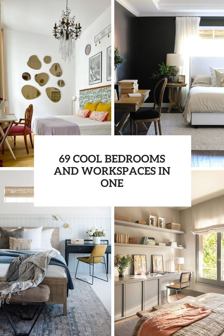 cool bedrooms and workspaces in one
