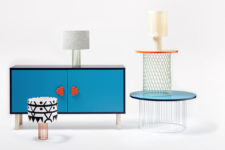 01 This bold furniture collection is inspired by 1930s architecture, African art, and geometry