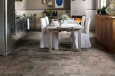 stone kitchen floors