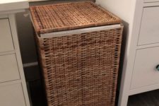 04 IKEA Branas is hand-woven rattan piece, which can hide your laundry hampers