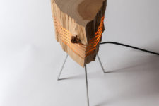 07 The beauty of natural wood is highlighted in every lamp design