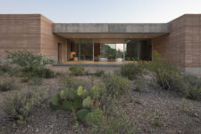 09 The architects describe their design as being ‘rooted in the desert’, due to its pared down natural aesthetic that blends seamlessly with its setting