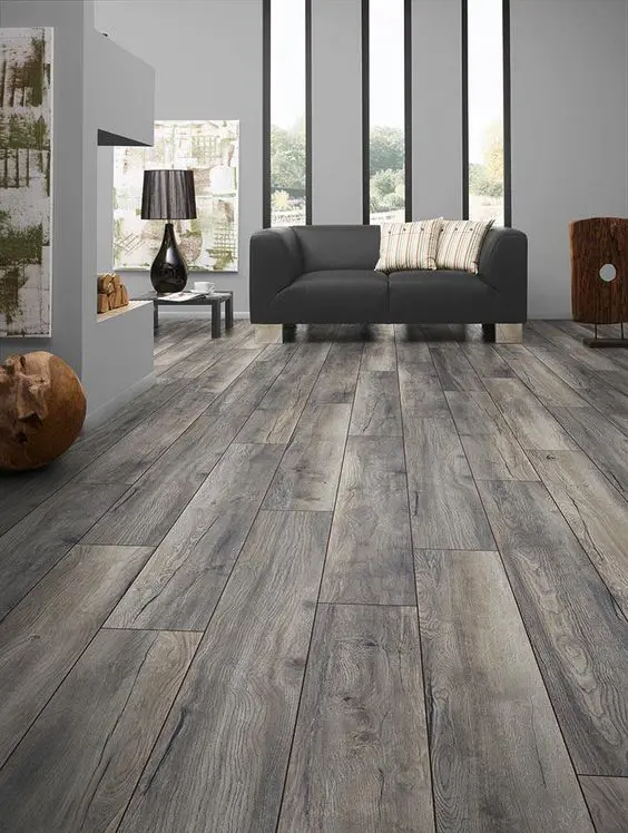 hardwood floors are very versatile and can match almost any living room decor