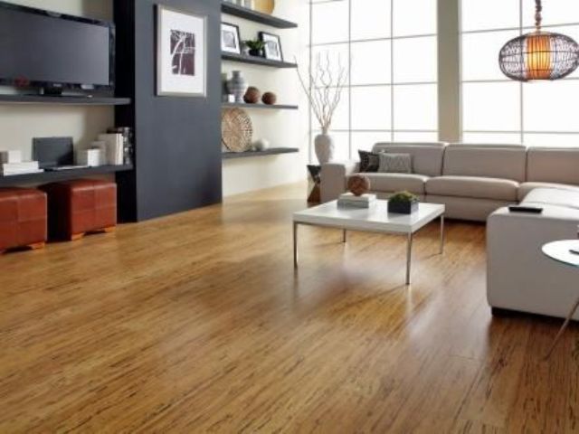 bamboo floors can be easily sanded and refinished getting a new look