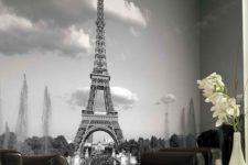 20 Eiffel Tower mural adds chic and exquisiteness to every space