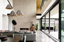 25 polished concrete floors for a large open-plan living space