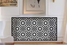 26 Persian-inspired metal radiator screen