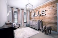 26 rustic wood wall to make the space cozy