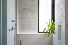 27 bamboo floors in the shower for a spa feel