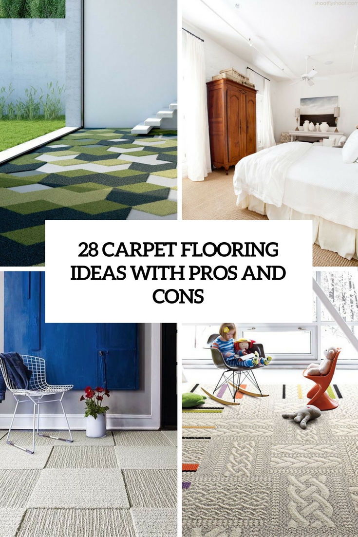 carpet flooring ideas with pros and cons