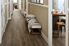 29 porcelain plank tile with a classic hardwood look