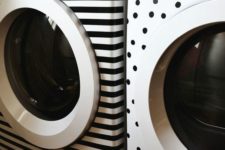 31 use tape to cover your washing machine and dryer to make them look cool