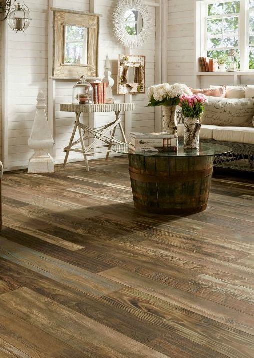 Exquisite hardwood floors for a refined space