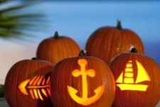 12 these easy coastal jack-o-lanterns will take you just a couple of minutes