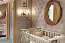 21 diamond upholstery nursery wall to make the space cozier