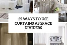 25 ways to use curtains as space dividers cover
