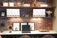 26 brick panels will let you have trendy decor without much effort