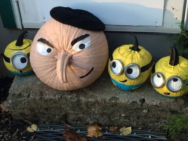 minions pumpkins will make your kids happy