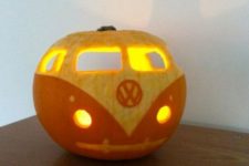 37 pumpkin VW lantern for free spirited decor