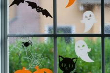halloween window decor ideas