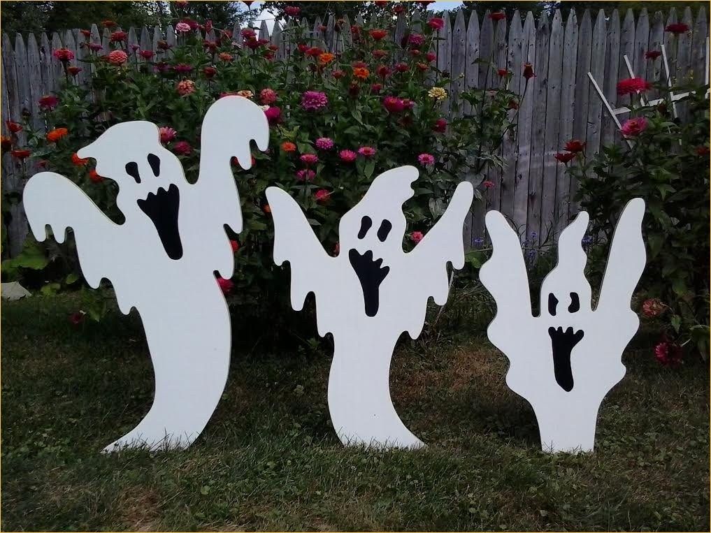 make a bunch of ghost sillhouettes out of plywood and you're good to go