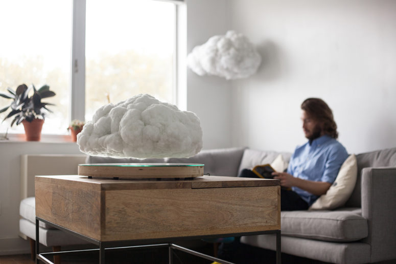 Smart Cloud With A Speaker And LED Lights
