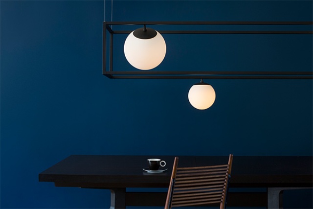 Witt Suspension Lamps Collection With Metal Cubes